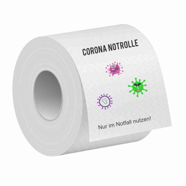 Corona Klopapier Sammelrolle No3: Corona Notrolle