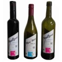 Moderner Aufkleber für Deinen Wein