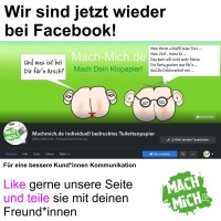 Wir sind wieder bei Facebook! Wir sind wieder bei Facebook!