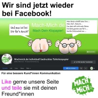 Wir sind wieder bei Facebook!