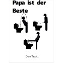 Klopapier - Papa ist der Beste!