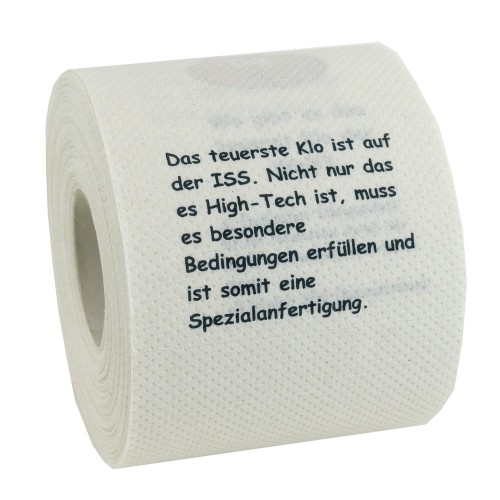 Klorolle Bedruckt Mit Motiv Toiletten Quiz