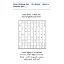 Klopapier - Sudoku Schwierigkeitsgrad Leicht