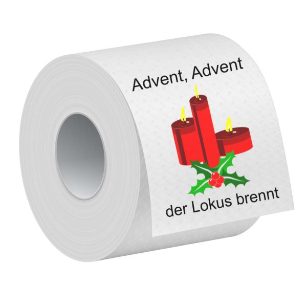 Klopapier - Advent, Advent der Lokus brennt