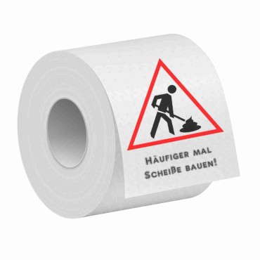 Klopapier - Häufiger mal Scheisse bauen