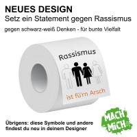 NEUES DESIGN! Setze ein Statement, dass Rassismus für'n Arsch ist NEUES DESIGN! Setze ein Statement, dass Rassismus für'n Arsch ist