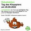 Rabattaktion! Tag des Klopapiers am 26.08.2022